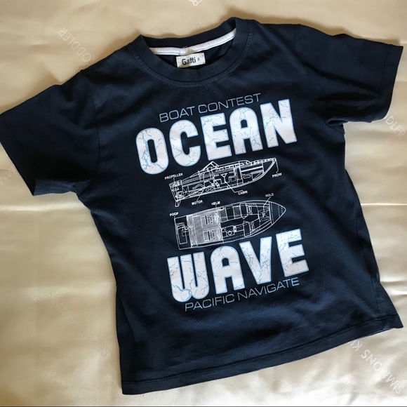 Gatti Boys Maritime Navy T-Shirt 8 Years - Picture 1 of 2
